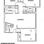 3 Bedrooms Floor Plan