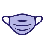 Face cover icon